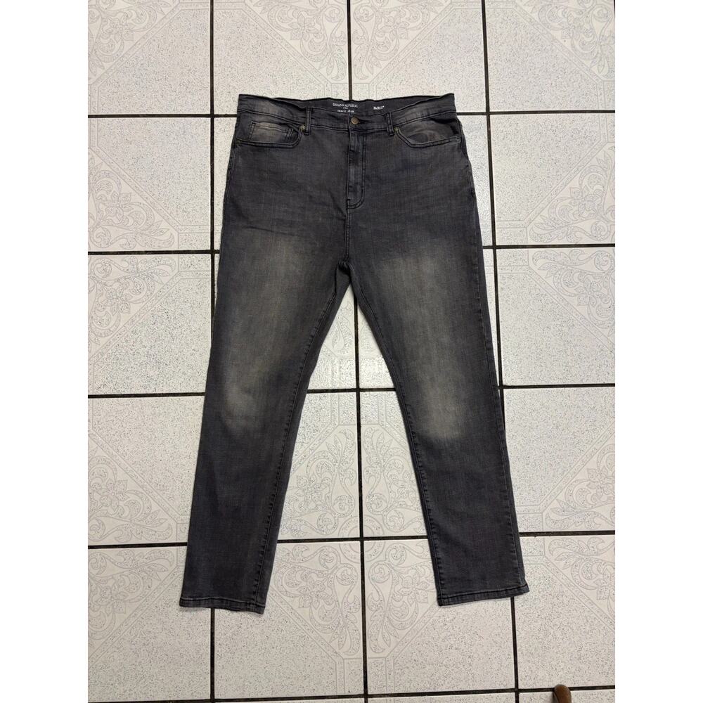 Banana Republic Men Jeans 38X30 Slim Fit Travel Jean Black New